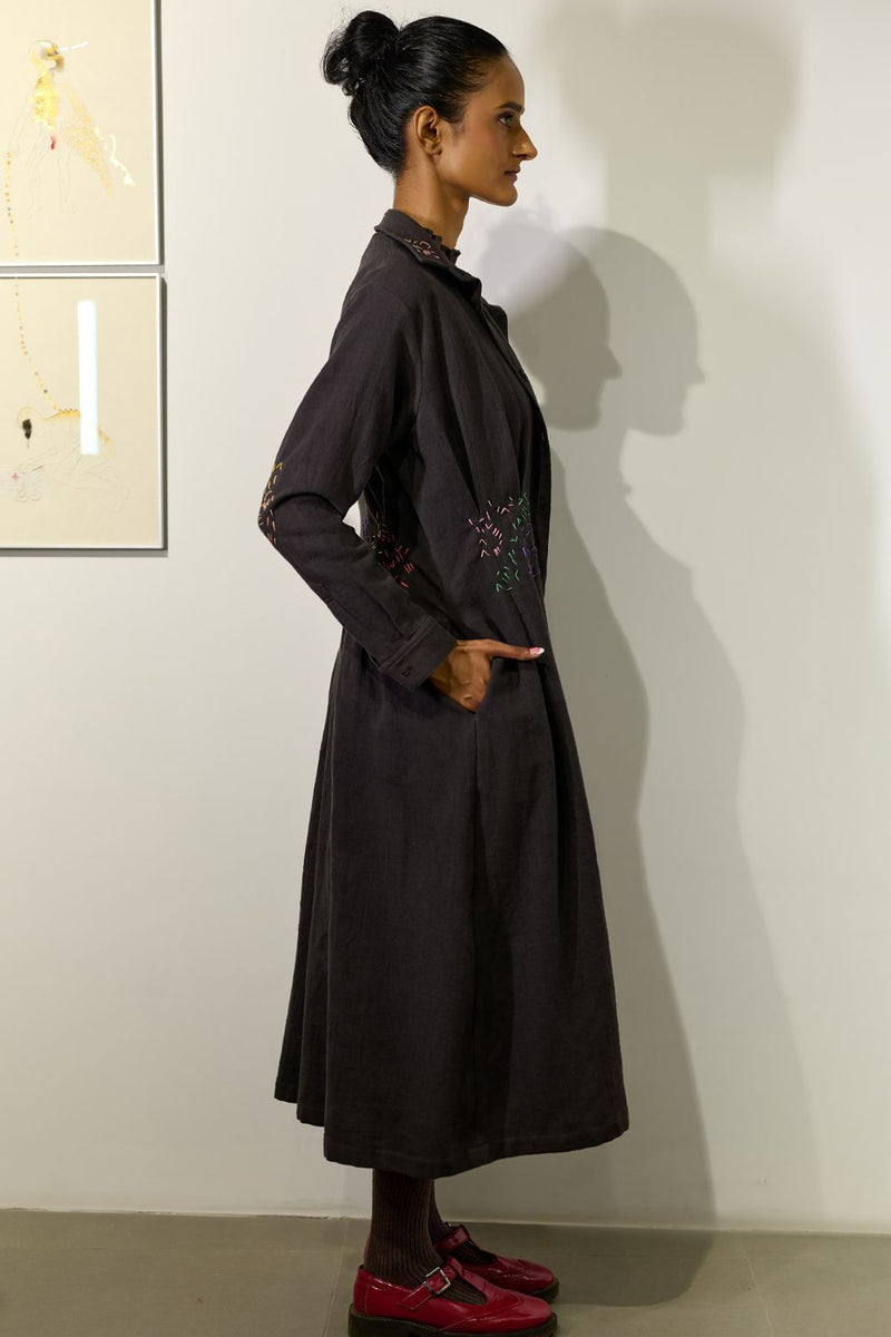 CECILE EMBROIDERED DRESS cotton by Doodlage for women Worldwide