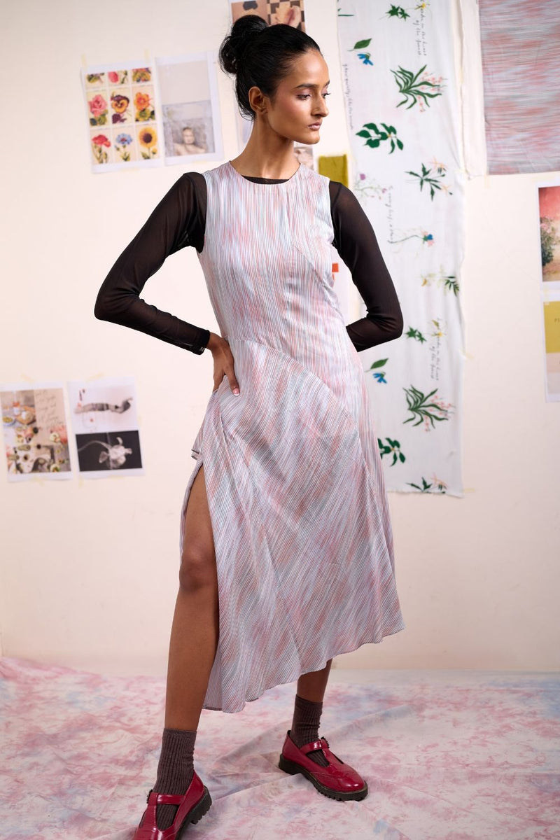 HERON STRIPE DRESS by Doodlage for women Worldwide