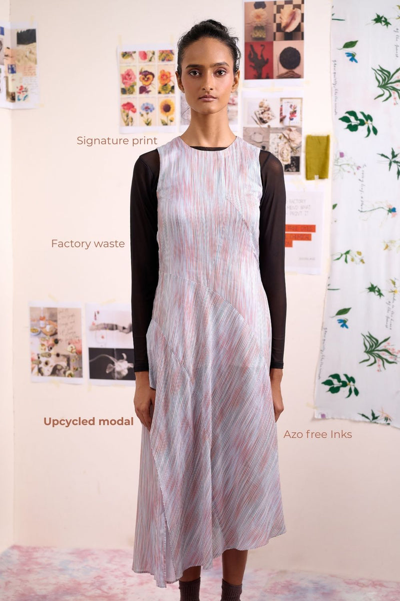 HERON STRIPE DRESS by Doodlage for women Worldwide