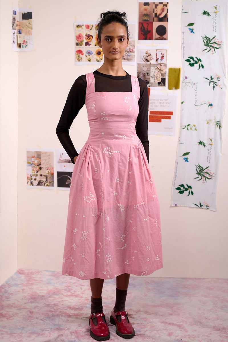 KYREN BANDHANI DRESS cotton by Doodlage for women Worldwide