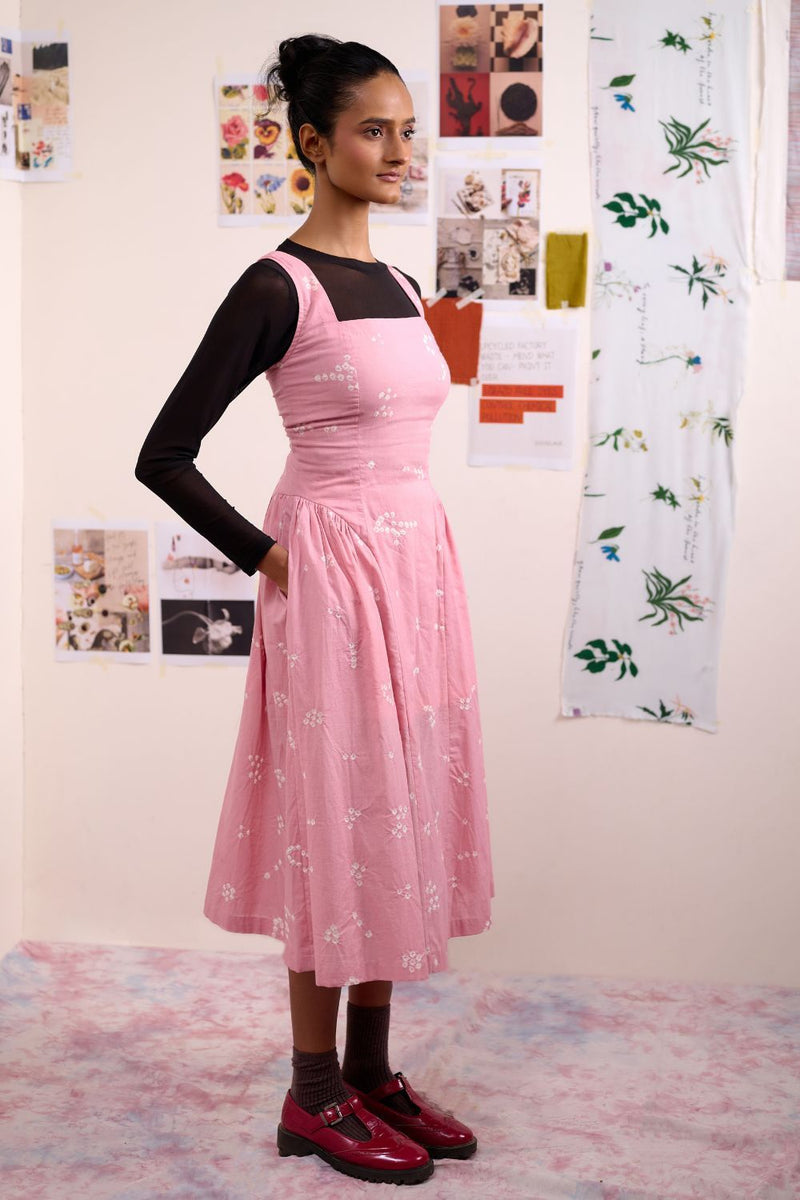 KYREN BANDHANI DRESS cotton by Doodlage for women Worldwide