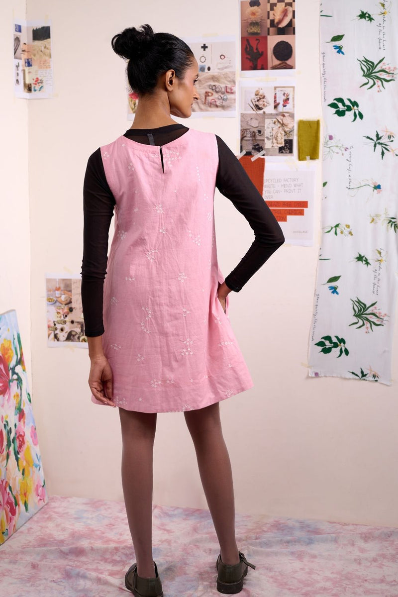 BRISA BANDHANI DRESS cotton by Doodlage for women Worldwide