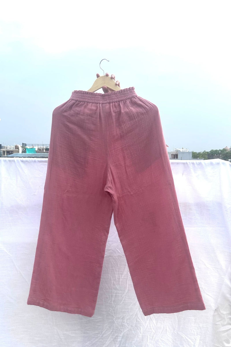 Firefly Flicker Pants organic cotton gauge by Doodlage in beige color for women Worldwide