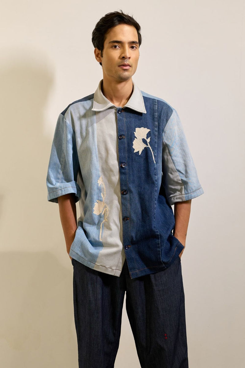 ANDES PANELLED SHIRT by Doodlage for women Worldwide
