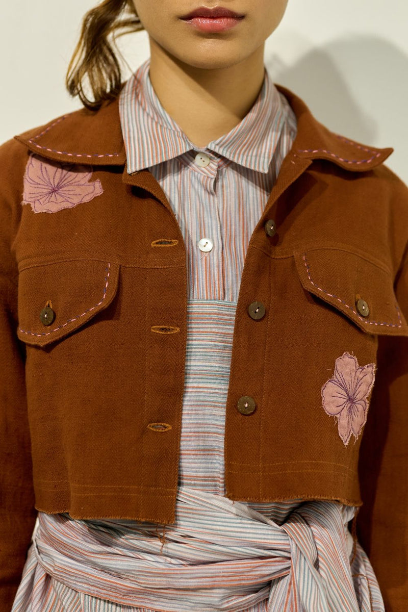 AUSTIN EMBROIDERED SHIRT cotton by Doodlage for women Worldwide