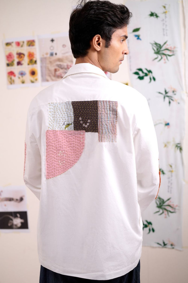 NOVELLE PATCHWORK SHIRT cotton by Doodlage for women Worldwide