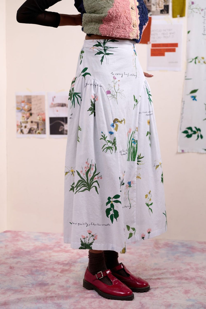 VELORA PRINTED SKIRT by Doodlage for women Worldwide