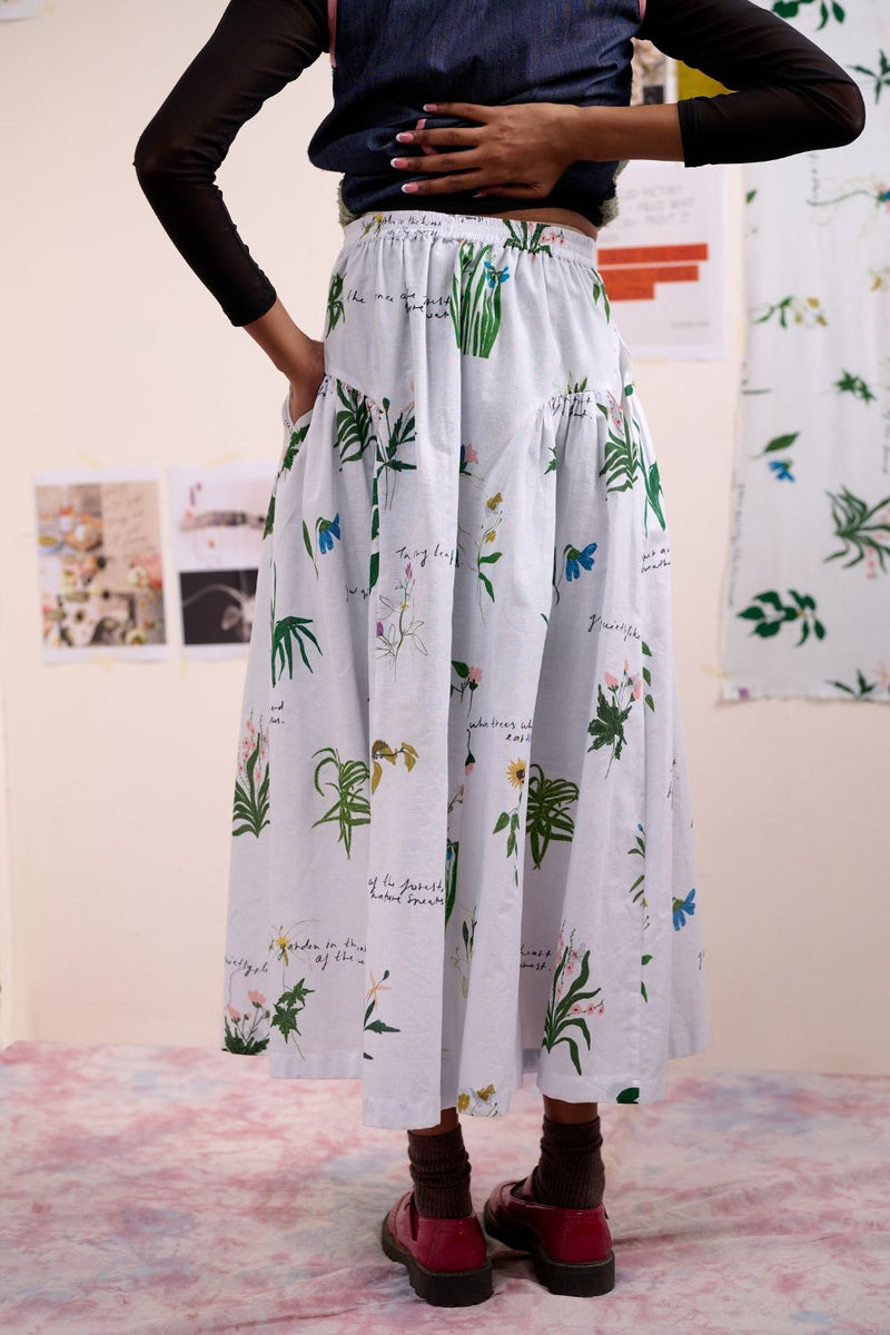 VELORA PRINTED SKIRT by Doodlage for women Worldwide
