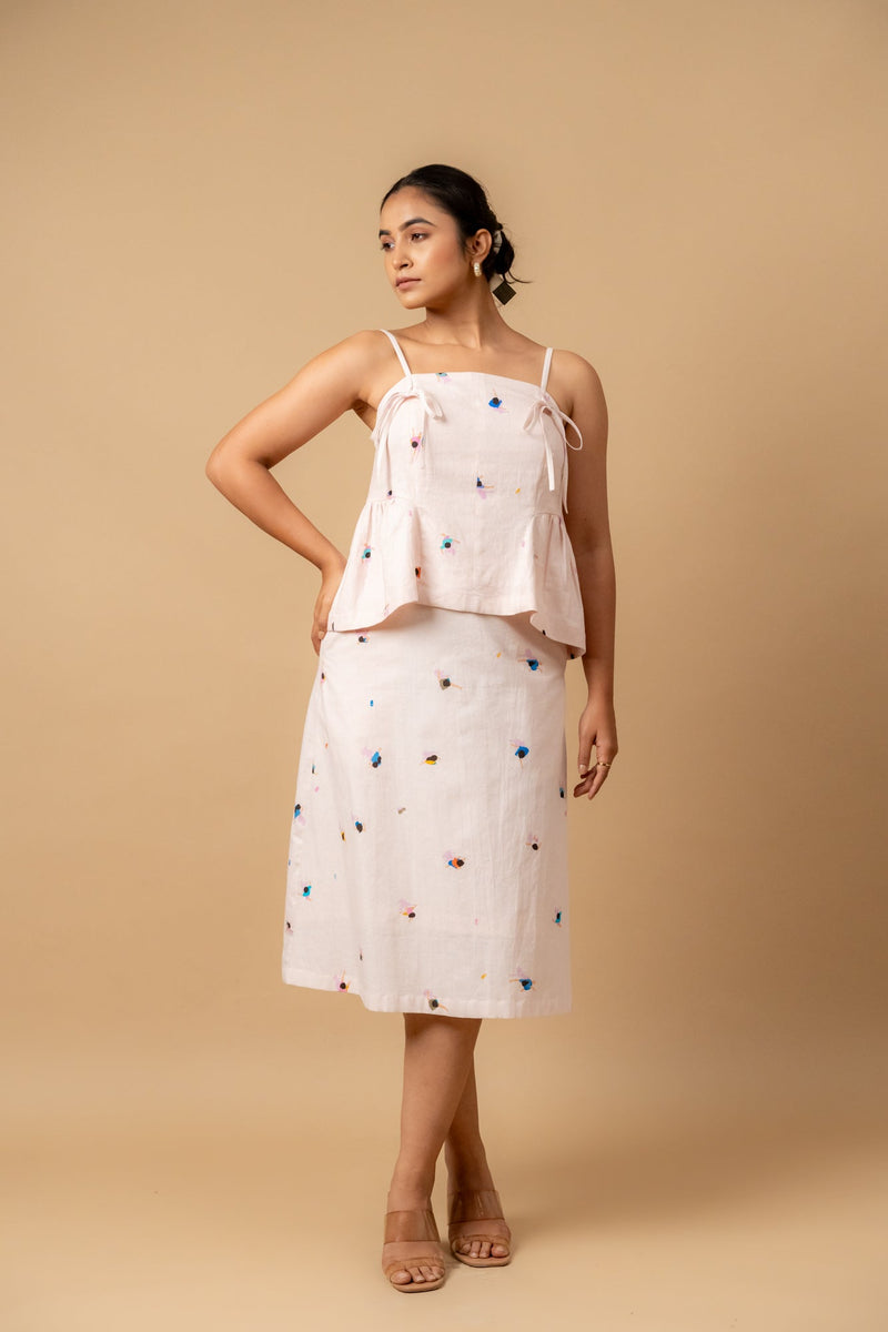 Starglade printed set by Doodlage in pink color for women Worldwide