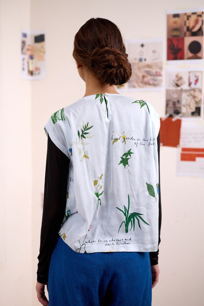 MISTELLE PRINTED TOP by Doodlage for women Worldwide