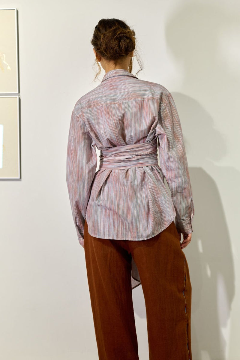KORA STRIPED TOP by Doodlage for women Worldwide