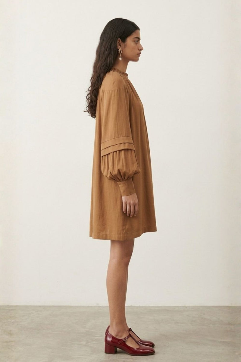 ALICE SAND DRESS bemberg by Doodlage in sand color for women Worldwide