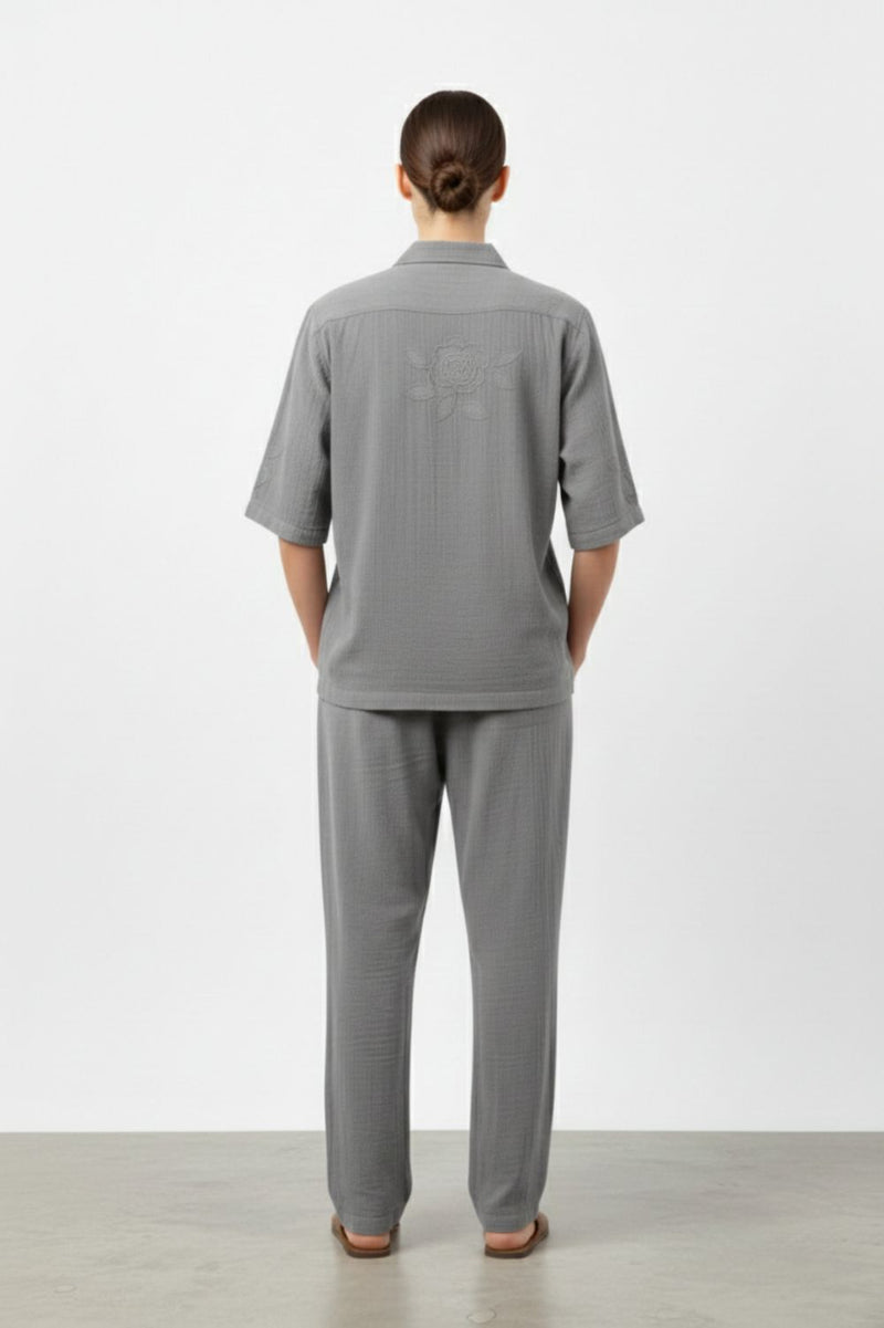 FLORIQUE GREY SHIRT