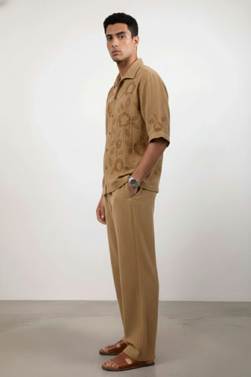FLORIQUE BEIGE SHIRT
