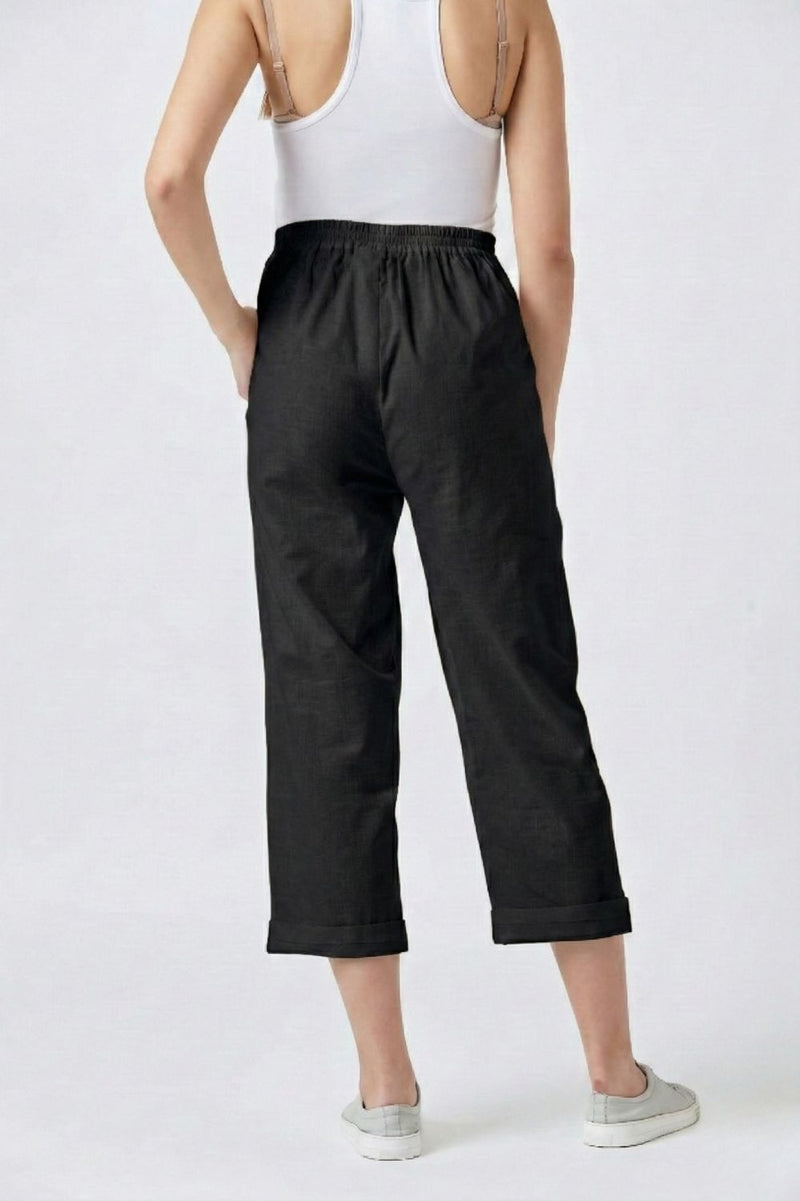 BLAKE BLACK SET upcycled cotton by Doodlage in black color for women Worldwide