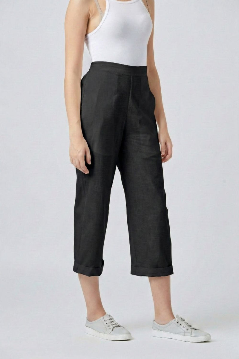 BLAKE BLACK SET upcycled cotton by Doodlage in black color for women Worldwide