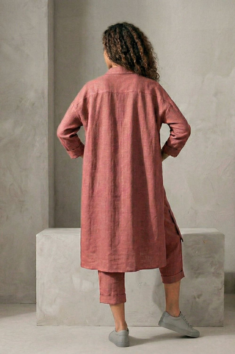 BLAKE PINK SET upcycled cotton by Doodlage in pink color for women Worldwide