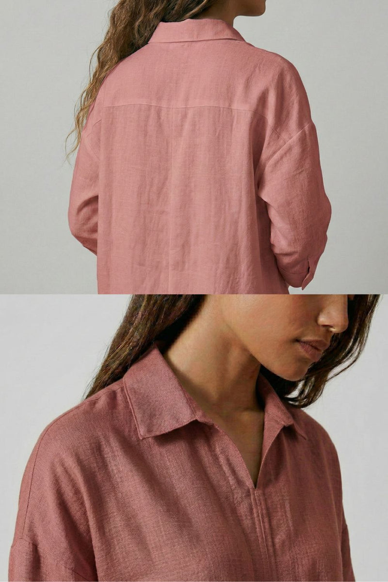 BLAKE PINK SET upcycled cotton by Doodlage in pink color for women Worldwide