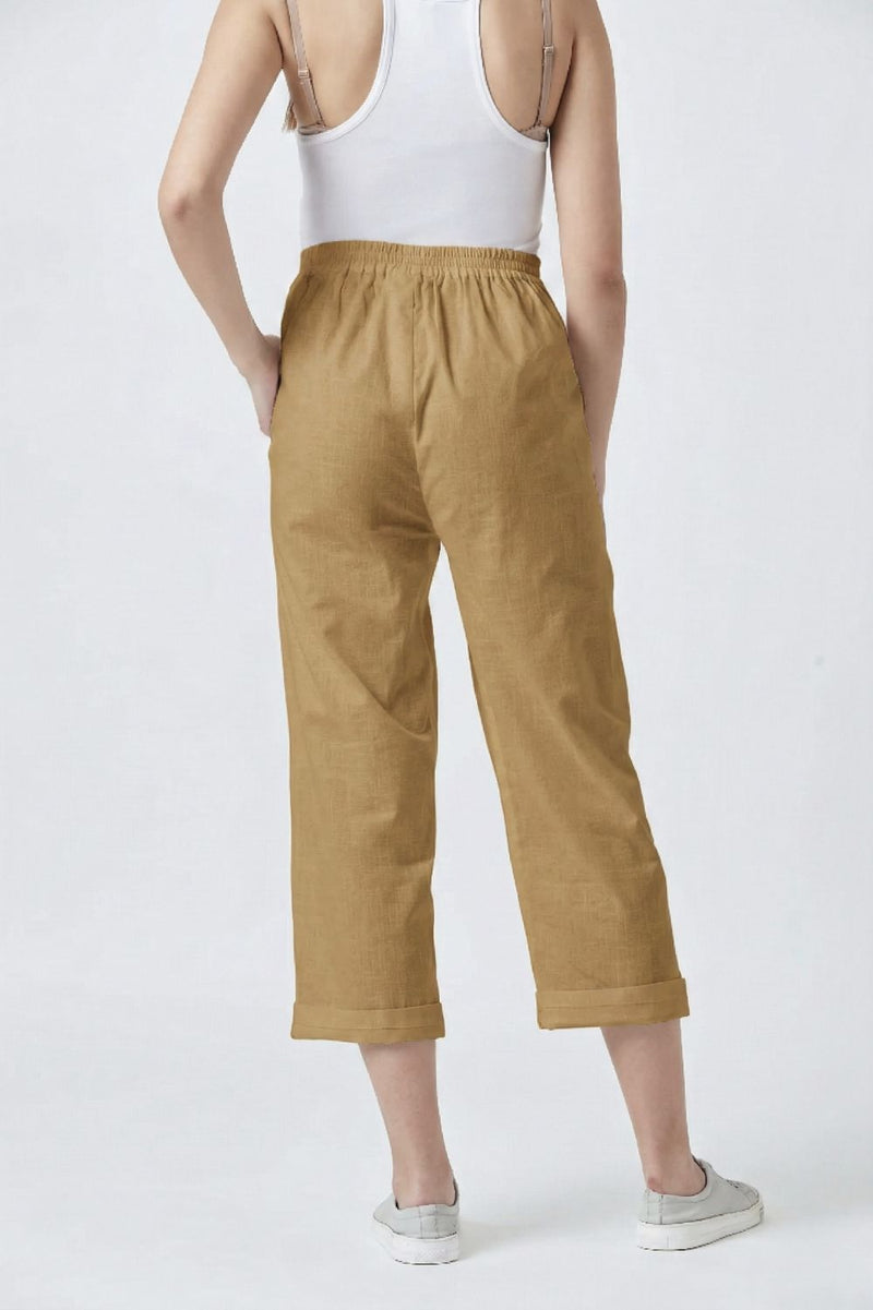 BLAKE BEIGE SET upcycled cotton by Doodlage in beige color for women Worldwide