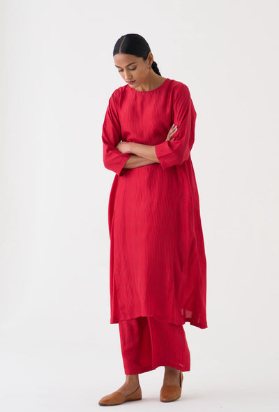 Iris Stripped Kurta Set