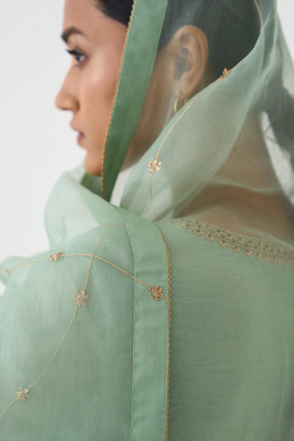 Vara Mint Ghoomar Anarkali Set