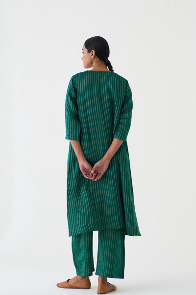 Lilith Deep Emerald Kurta Set