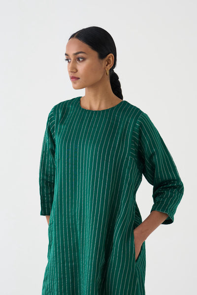 Lilith Deep Emerald Kurta Set