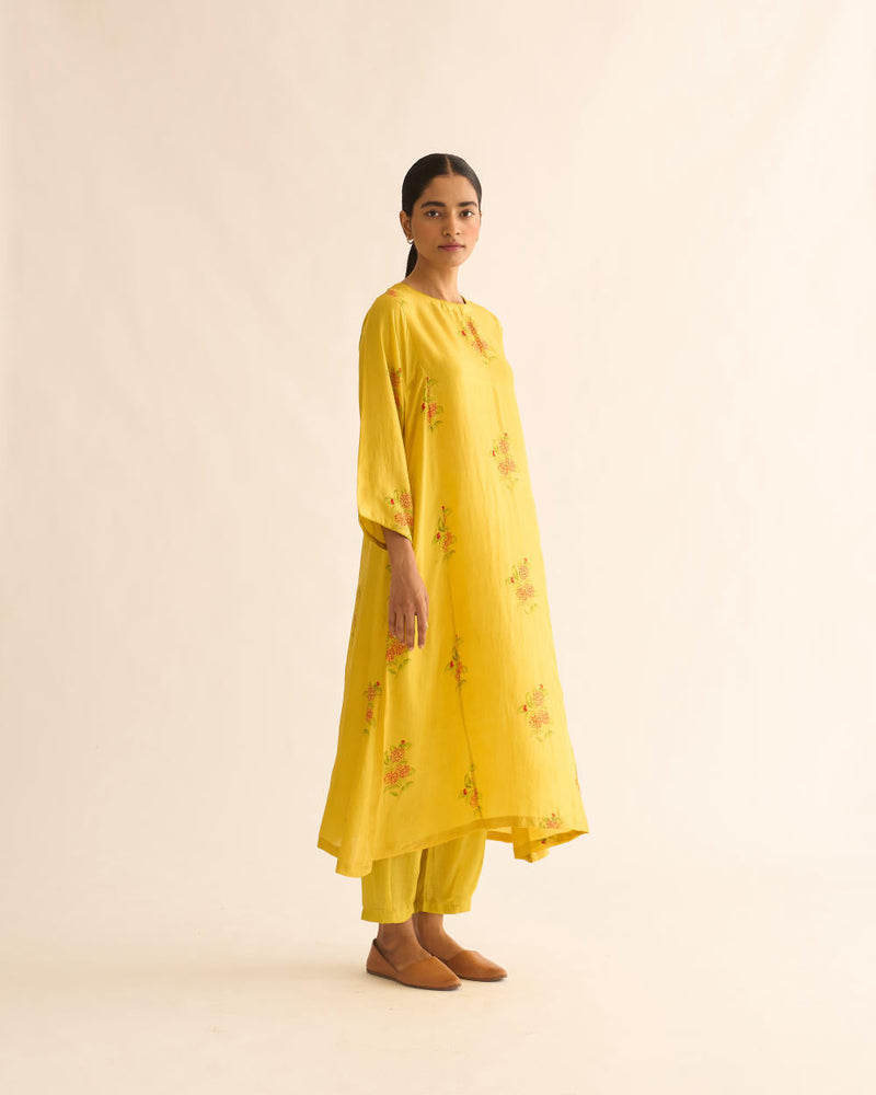 EVANI FLORAL PRINT KURTA SET