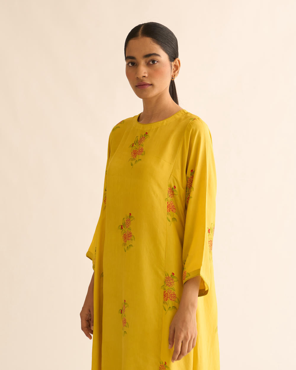 EVANI FLORAL PRINT KURTA SET