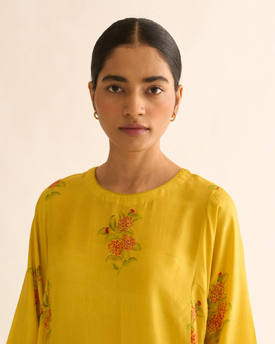 EVANI FLORAL PRINT KURTA SET