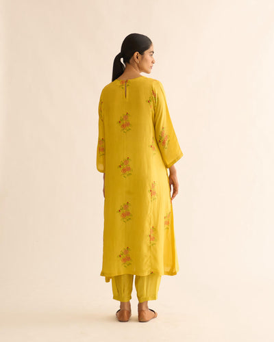 EVANI FLORAL PRINT KURTA SET