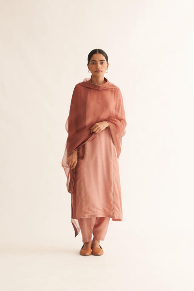 OPAL OLD ROSE KURTA SET