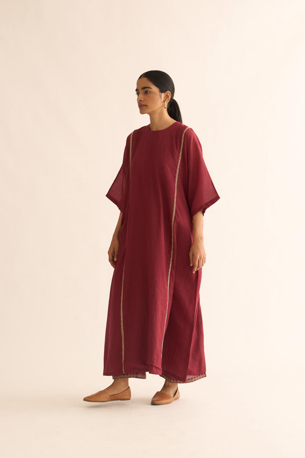 DEEP MARSALA ALBELA SET