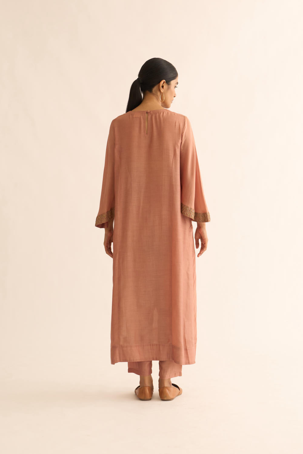 URMI OLD ROSE KURTA SET