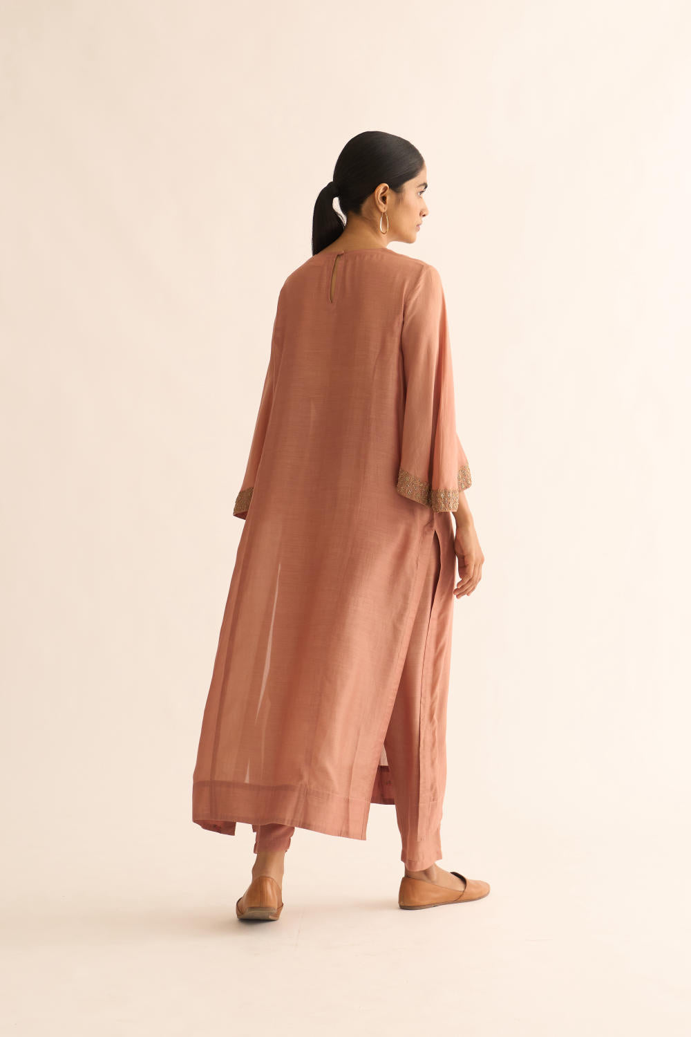 URMI OLD ROSE KURTA SET