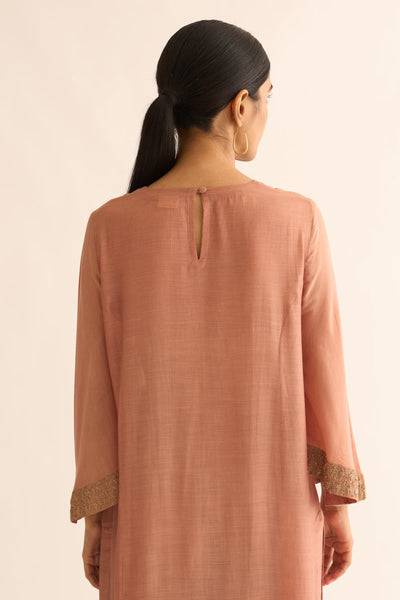 URMI OLD ROSE KURTA SET