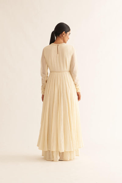 AMRITA IVORY GHOOMAR ANARKALI SET