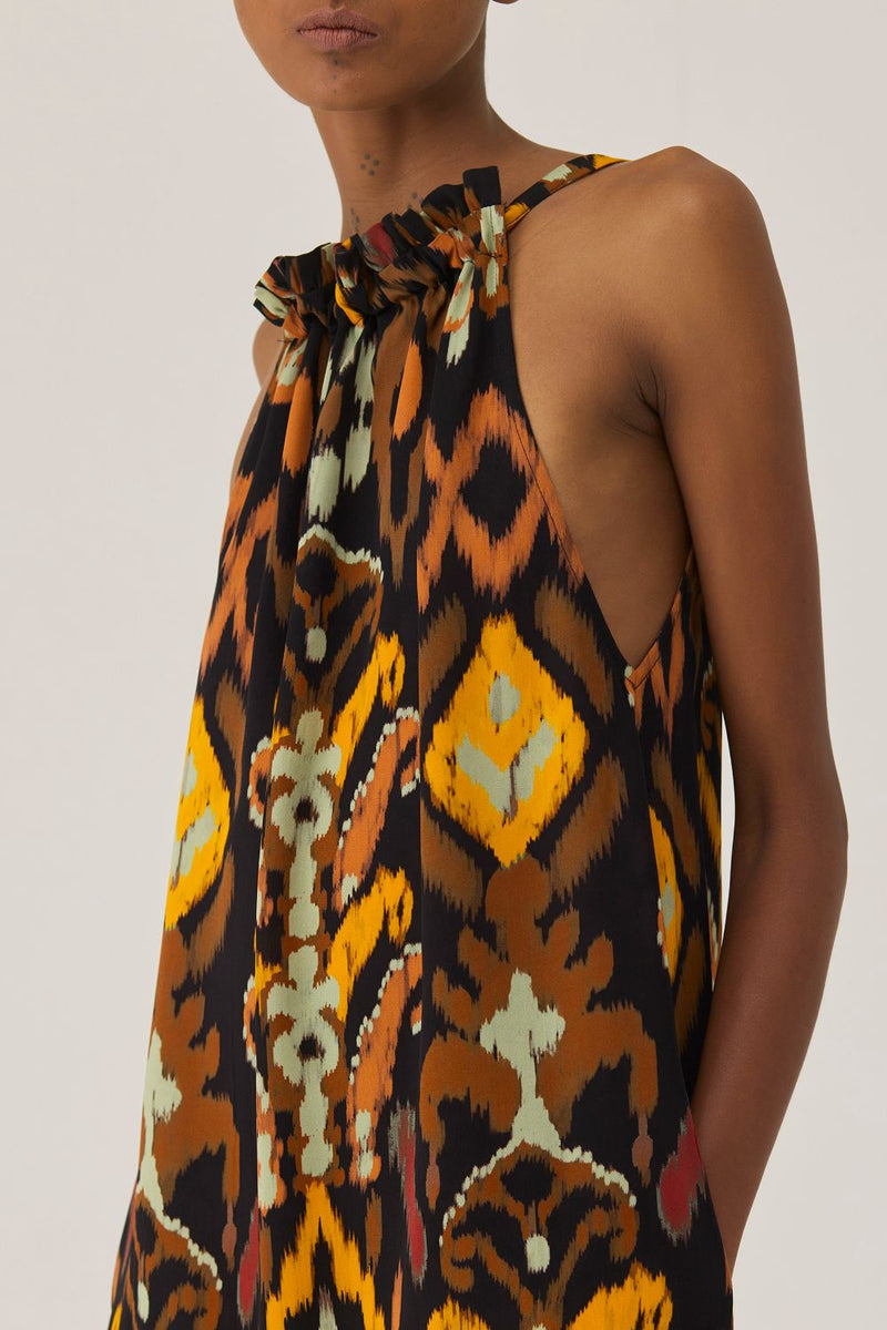 Bohemian Ikat Maxi Dress by World of SiSa for women Worldwide