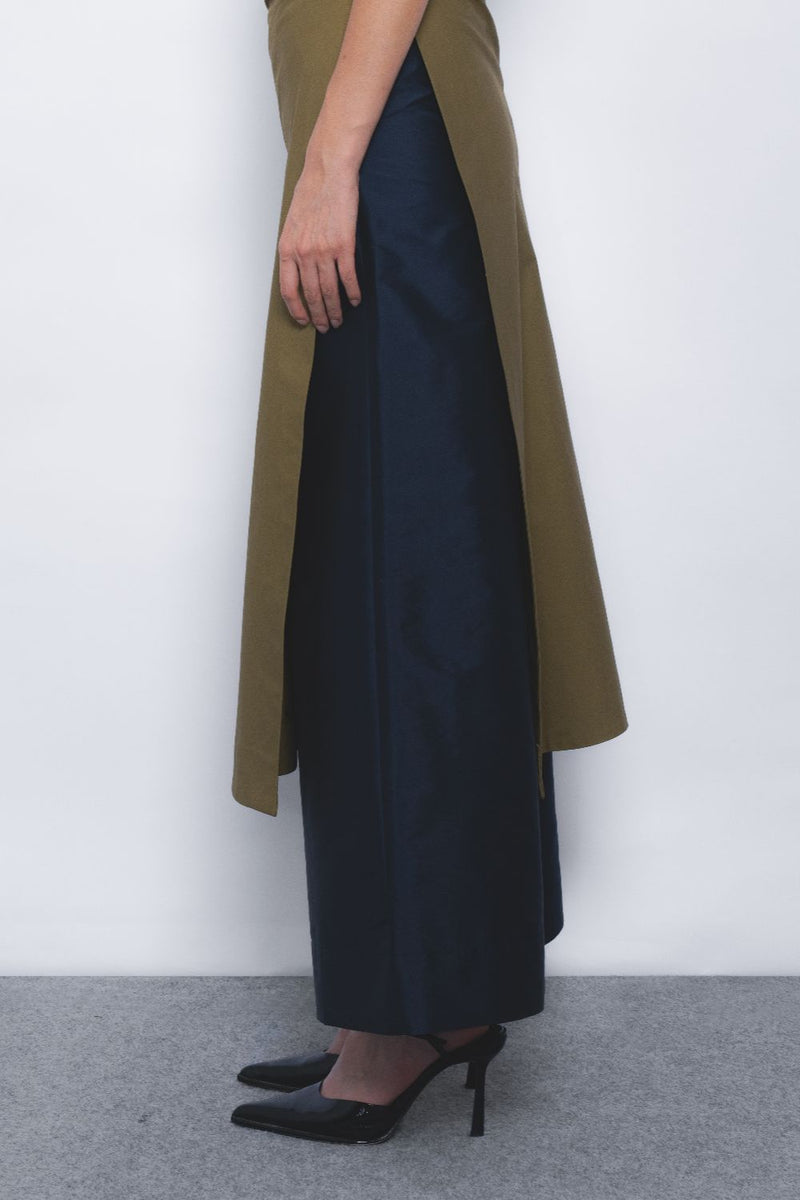 Arida Pants - Navy by Leh Studios in navy color for women Worldwide