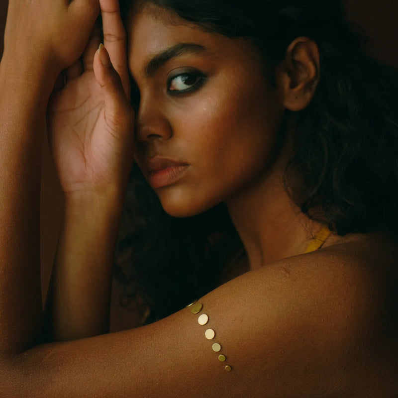 Chaand Taare stainless steel skin jewellery by Surmeyi for women Worldwide