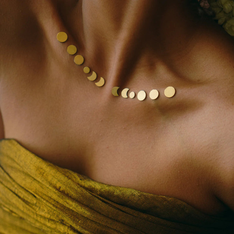 Chaand Taare stainless steel skin jewellery by Surmeyi for women Worldwide