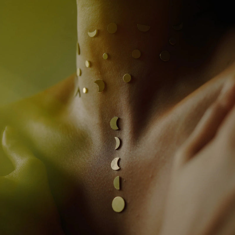 Chaand Taare stainless steel skin jewellery by Surmeyi for women Worldwide