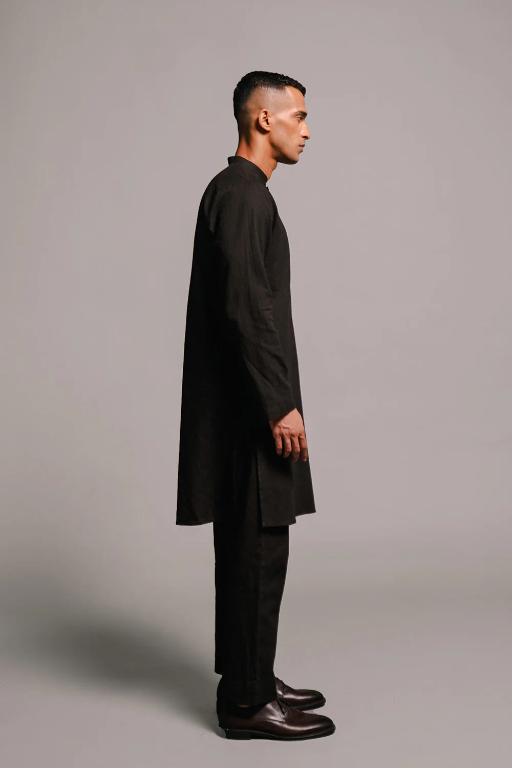 Carbon Co-Linen Kurta Set