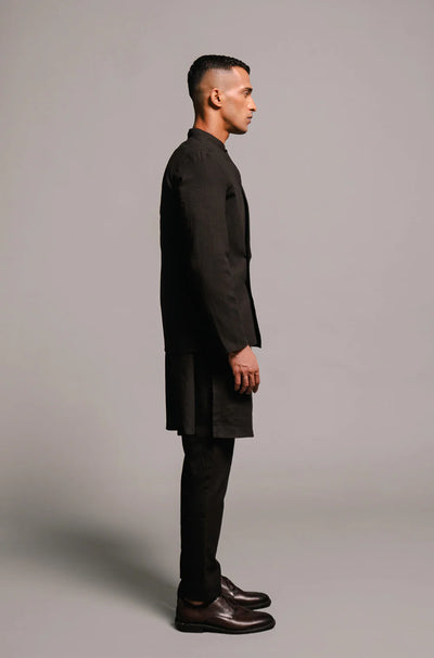 Carbon Co-Linen Kurta Set