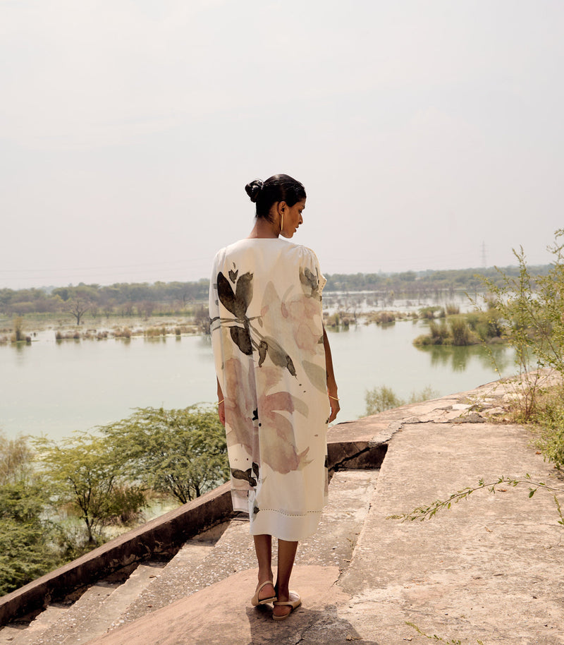 Ibis kaftan dress cotton by Khara Kapas in multi for women Worldwide