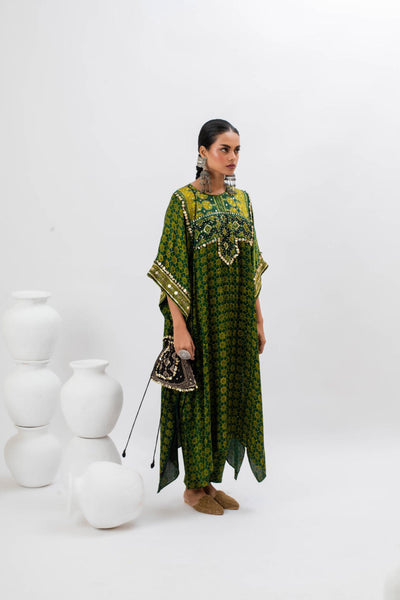 Marrakech Long Kurta Set with Slim Pants