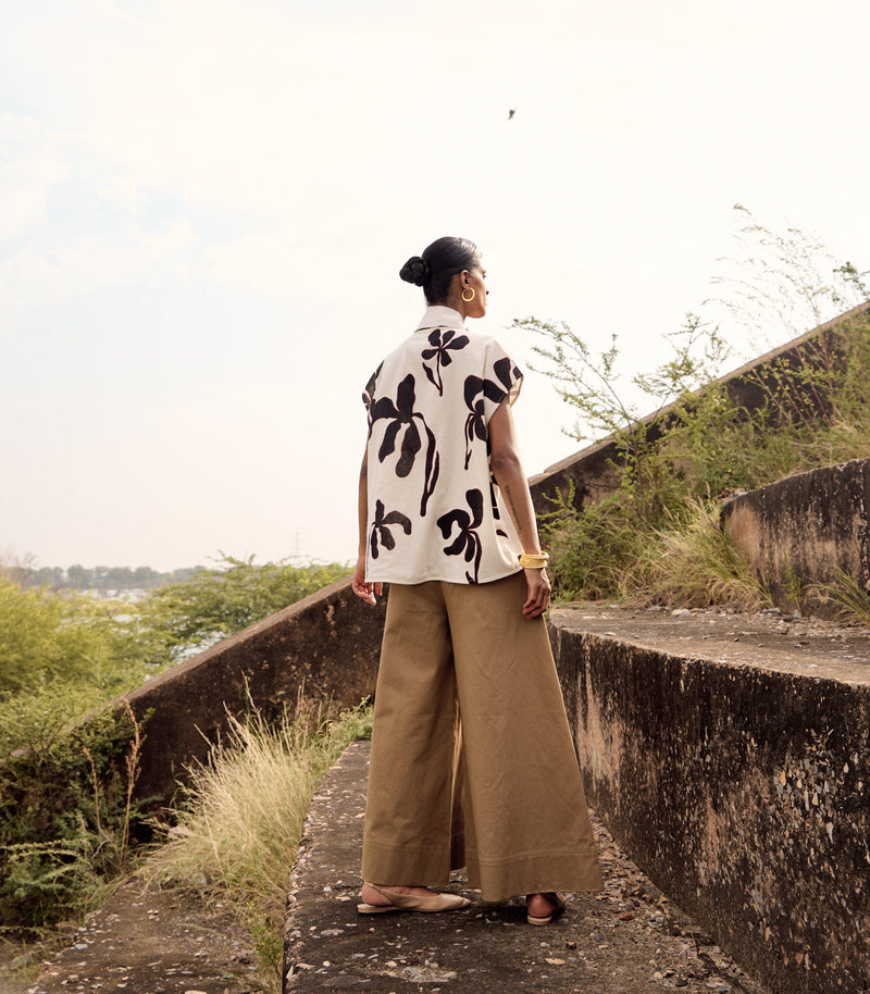 Serin top cotton by Khara Kapas for women Worldwide