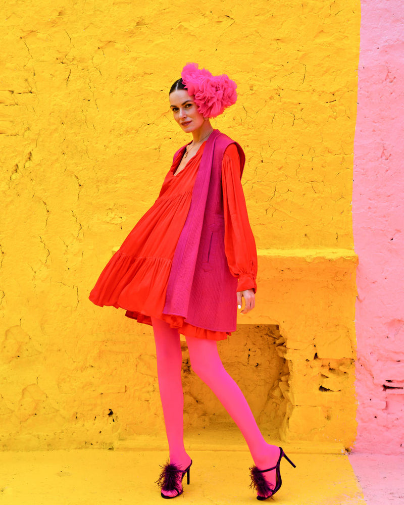 LOVE RED Dress by TOKREE in red color for women Worldwide
