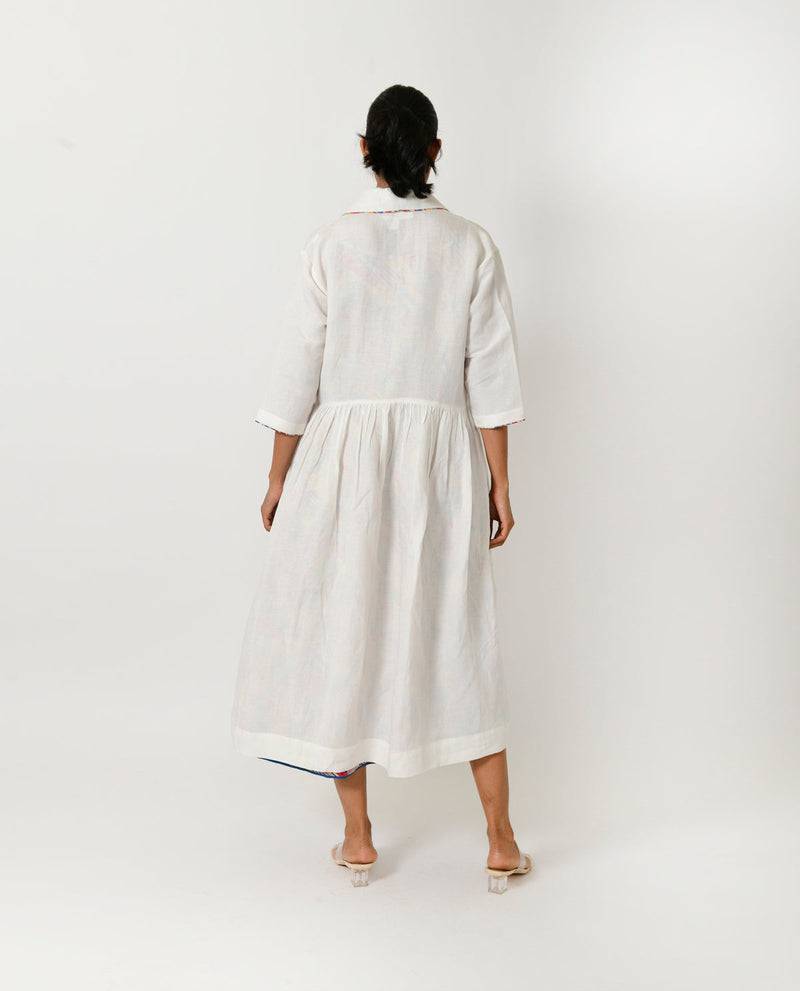 SCRIBBLE SLIP /JACKET SET cotton by Rias in multi color for women Worldwide
