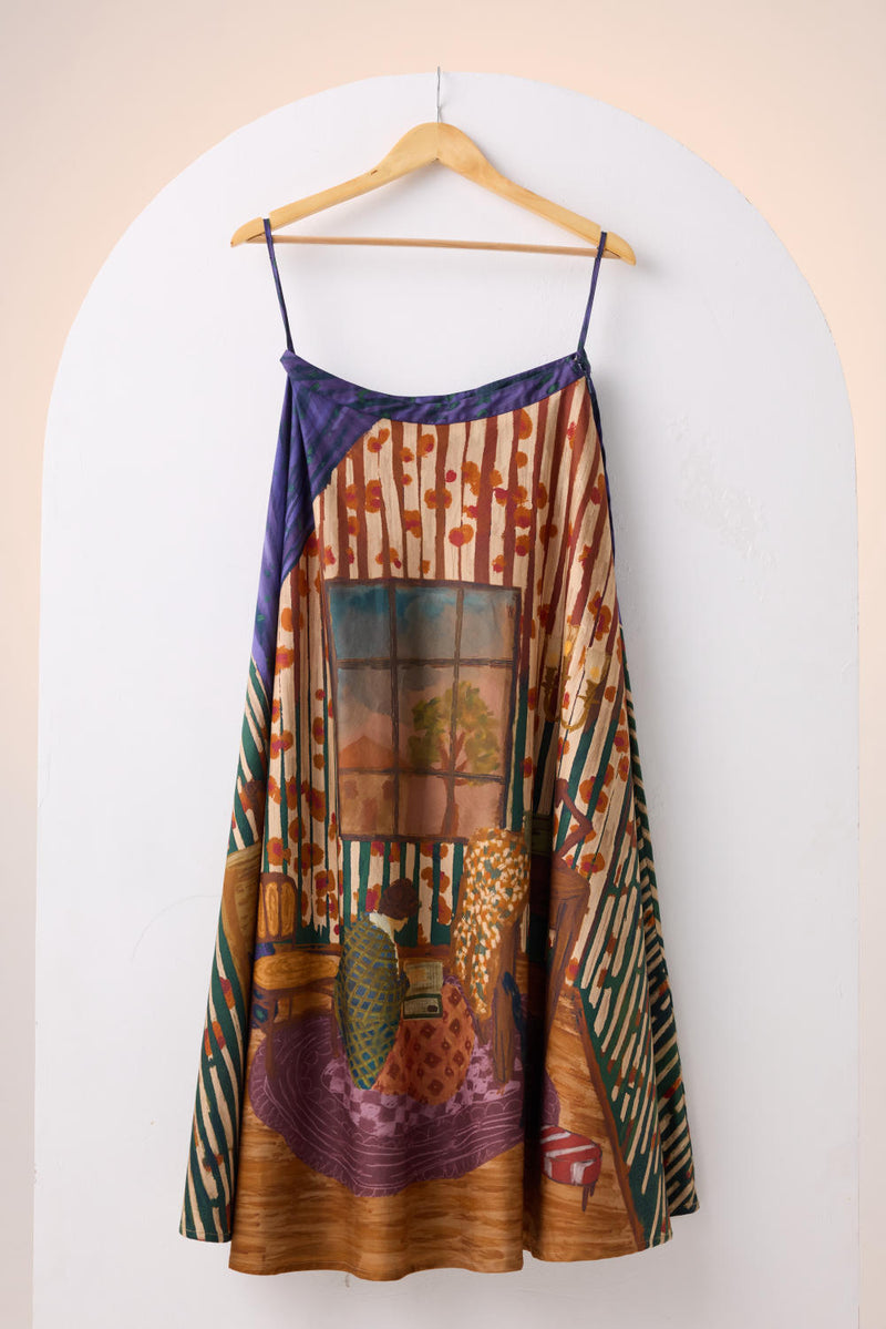 Dali Skirt-HOME ALONE cotton by CORD for women Worldwide